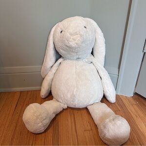 Manhattan Toy Company Cuddly White Plush Bunny for Kids